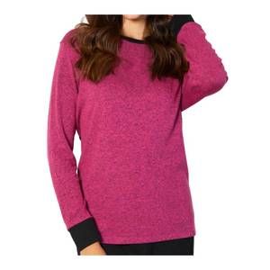 NEW FRENCH KYSS scoop neck top in rose